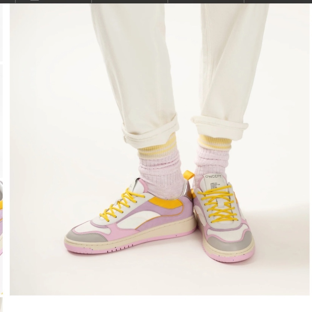 Oncept Porto Sneakers in Orchid, Sold @ FP, Anthro , MSRP $295, Sz 8